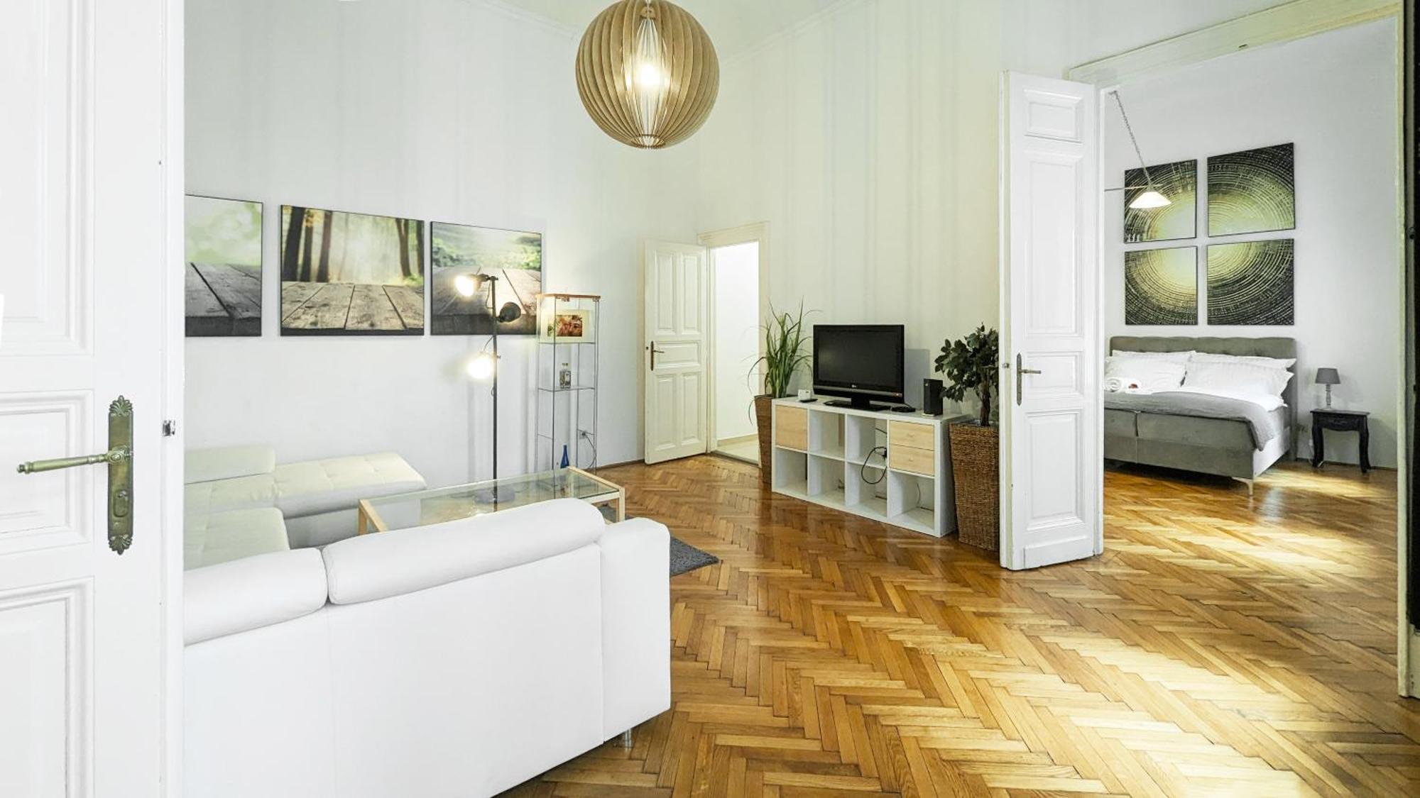Heart Of The City, Entire Very Big Apartment Budapesta Exterior foto